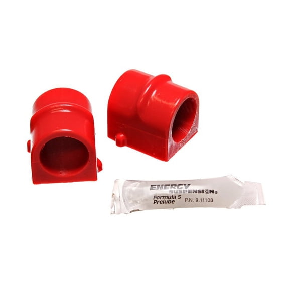 Energy Suspension 04-06 Pontiac GTO 28mm Front Sway Bar Frame Bushing Set - Red