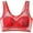 01 Red, variant on Weiqiqre Women's Underwear Pull Up Bras for Women No Underwire Wireless Seamless Bralette Comfort Supportive Full Coverage
