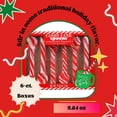thumbnail image 3 of A1 Unlimited Peppermint Candy Cane Spoons, Christmas Holiday Party GiftFavors Sweet Treats Dessert Snacks Hot Cold Drinks Individually Wrapped Goody Bag Stocking Stuffer, 2 Boxes (6-ct. Boxes), 3 of 7