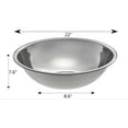 thumbnail image 2 of Stainless Steel Mixing Bowl for Commercial and Home Kitchen- 30 Quart Capacity, 2 of 4