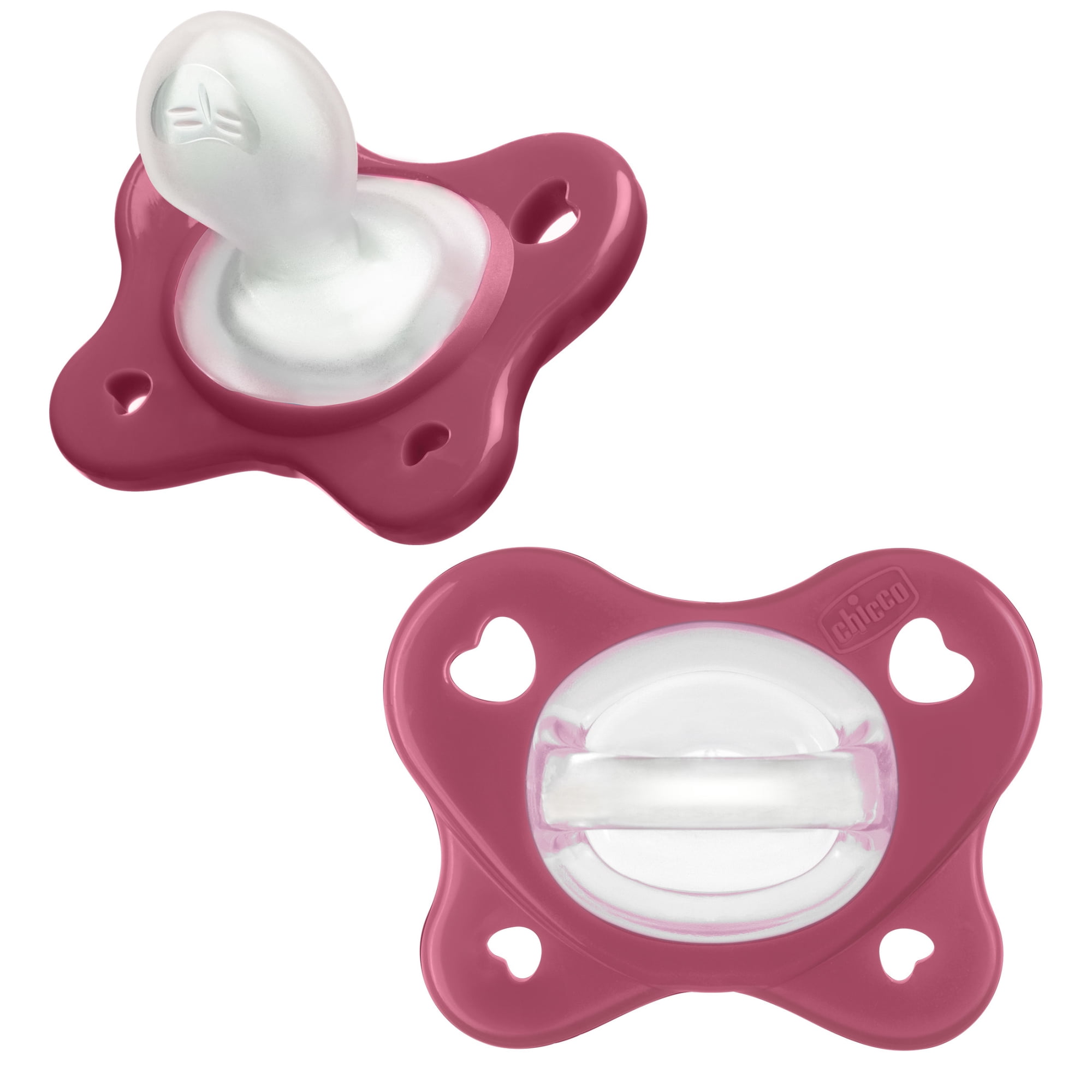Chicco PhysioForma Dual Soft Pacifier Mulberry 16-24m 2pk