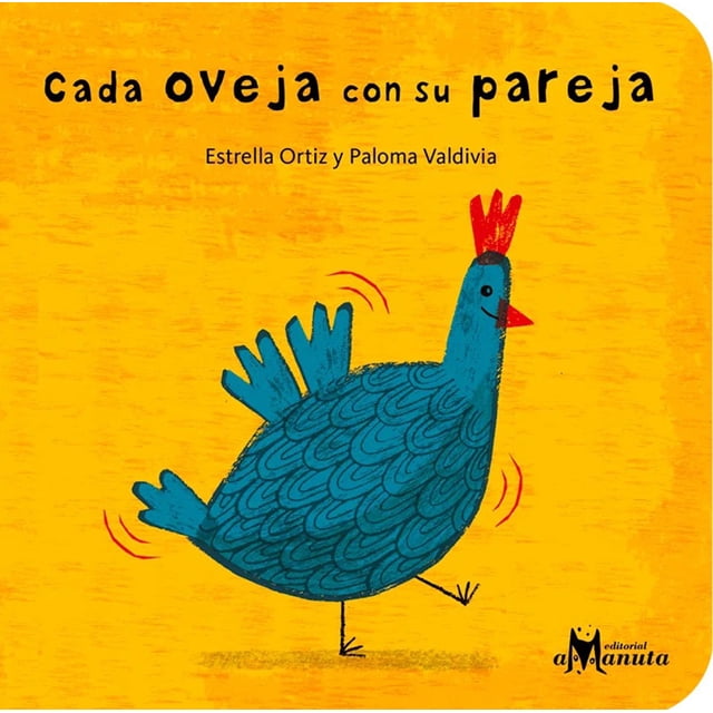 Cada Oveja con Su Pareja Amanuta 9789569330117 Libro de cartón con puntas redondeadas