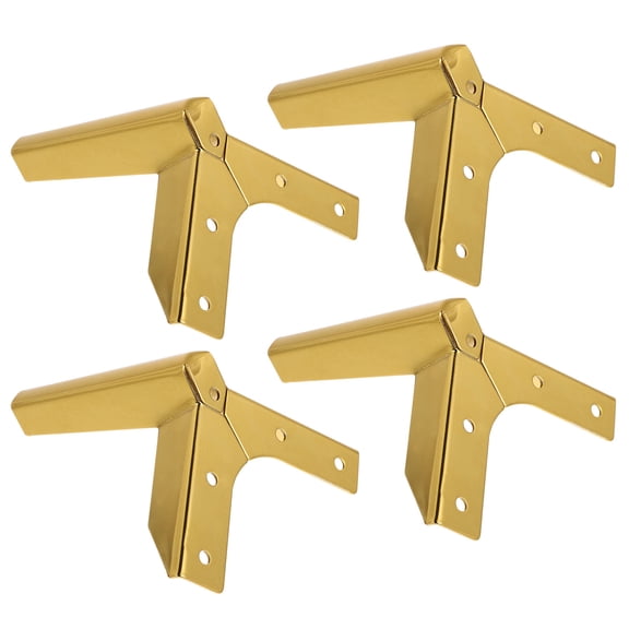 TAILTOSS 4 Pcs Modern Minimalist Sofa Foot Iron Legs for Furniture Support