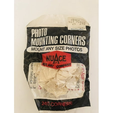 240 Photo Mounting Corners Mounts Any Size Photos New