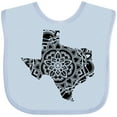 thumbnail image 3 of Inktastic Texas Silhouette Mandala Boys or Girls Baby Bib, 3 of 4