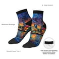 thumbnail image 6 of Naloa Neon Shanghai Cityscape Night Ankle Socks for Women Non Slip Socks No Show Socks Classic Low Cut Casual Socks Casual Socks, 6 of 7