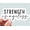 1pcs, variant on Strength Is Ageless Journaling Sticker