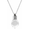 thumbnail image 5 of Urn Necklace for Ashes Glass Vial Necklace Stainless Steel Urn Necklace for Women Men Blood Vial Perfume Bottle Pendant Necklace Holder Pet Human Ashes Memorial Keepsake Remembrance Jewelry, 5 of 11