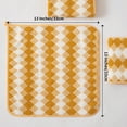 thumbnail image 6 of Smuge 12 Pack Washcloths, 13"x13" Quick Dry Hand Face Towels Cloth Soft Microfiber Drying Kitchen Dish Towels (Ginger), 6 of 7