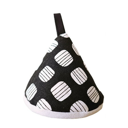 

HOTYA Heat-resistant Gloves Oven Mittens Triangular Fashionable Lanyard Design Kitchen