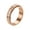 Rose Gold, variant on Eosunjian Women Men Ring Moon Star Fidget Spinner Ring Anti Stress Stainless Steel Couples Rotating Ring Jewelry Gift Rose Gold US 6