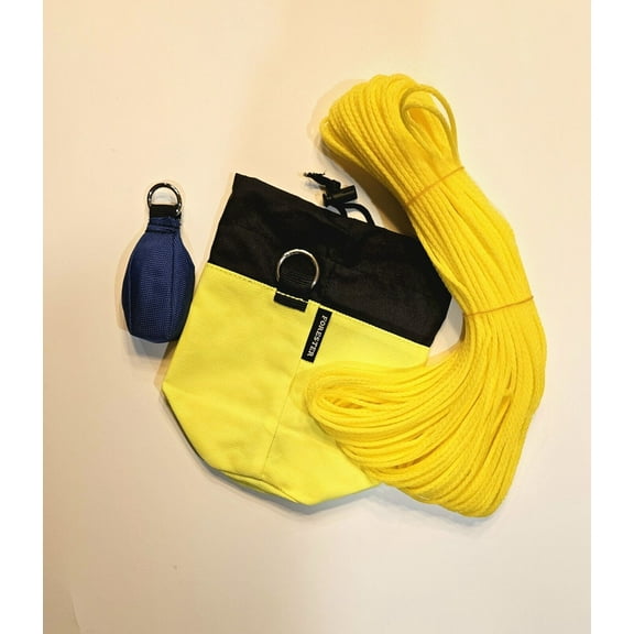 Arborist Throw Line Kit - Rope Bag - 9 OZ  Throw Bag - 150' of Throw Line - Fast