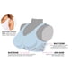 thumbnail image 5 of Sujetador con ribete de encaje transpirable extraelástico con cierre frontal deportivo ajustable para mujer, 5 of 5