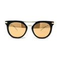 thumbnail image 2 of Calvin Klein CK1232S 002 Black Gold Round Sunglasses, 2 of 4
