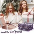 thumbnail image 2 of Best Friend Blanket Gifts on Christmas, Friendship Blanket Gifts for Women, Work Bestie, BFF, Soul Sister, for Women Friends on Mothers Day, Birthday, Xmas, to My Friend Throw Blanket, 60"x50", 2 of 6