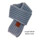 thumbnail image 2 of 9 Colors Kids Scarf Boys Baby Winter Warm Scarf Knit Shawl Scarf Children Neck Collar Keep Warm Accessories, 2 of 2