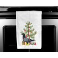 thumbnail image 3 of Carolines Treasures BB9318WTKT Racing Pigeon Christmas White Kitchen Towel - Set of 2, 3 of 3