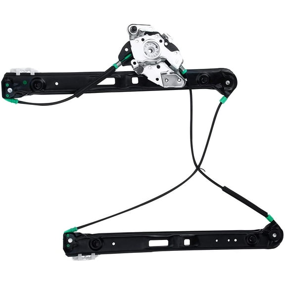 A-Premium Power Window Regulator without Motor Replacement for BMW E46 323i 325i 325xi 328i 330i 330xi Front Right Passenger Side