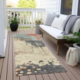 thumbnail image 3 of Dalyn Rugs Machine Washable Indoor/Outdoor Chantille Paprika 2'3" x 7'6" Runner Rug, 3 of 7