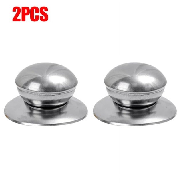 1/6 piezas de repuesto para manija de tapa de olla, manija universal para tapa de olla, tapa de perilla, manija resistente para utensilios de cocina, A-2 piezas