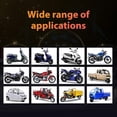 thumbnail image 4 of Automotive Battery Charger, Automatic Battery Charger - 12V Vehicle Battery Charger, Portable Car Battery Charger for Car, Motorcycle, Truck, Battery Maintainer, 4 of 5
