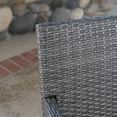 thumbnail image 2 of Sterling Outdoor 5 Piece Wood and Wicker Dining Set with Cushions, Gray, Gray, 2 of 8