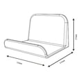 thumbnail image 2 of Minkissy 1 Pair Gamepad Cradle Simple Design Storage Stand for Gamers in Black, 2 of 8