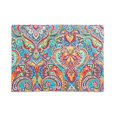 thumbnail image 3 of NEWLAKE Quilted Cotton Bed Pillowcases European Gorgeous Floral Pattern 2 Pieces 20x36 Inch, 3 of 5