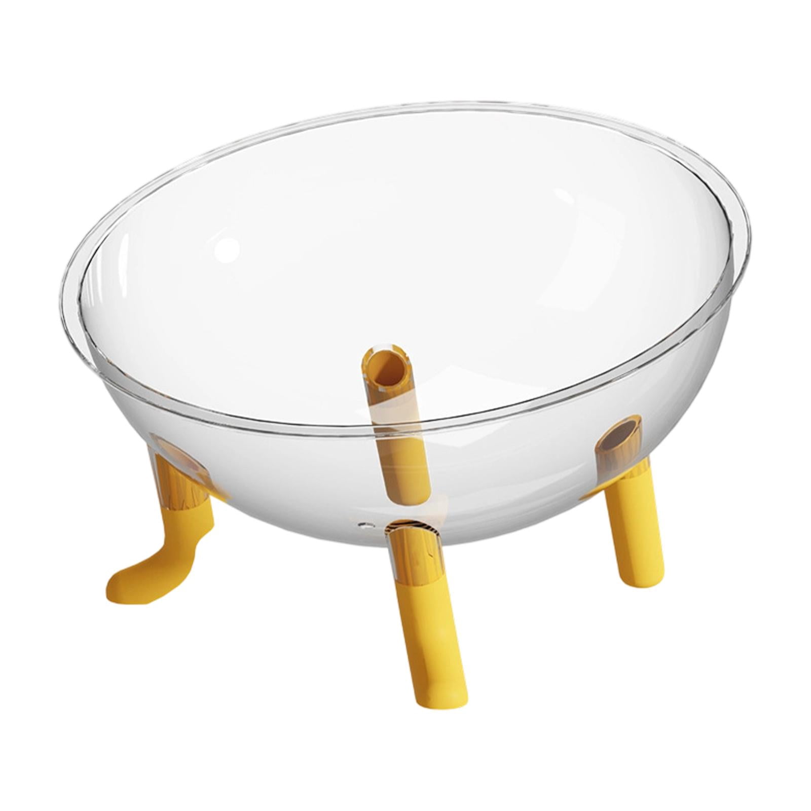 Space Capsule Cat Bed Pet Accessories Acrylic Dome Design All Season Indoor Small Pets Sleeping Nest