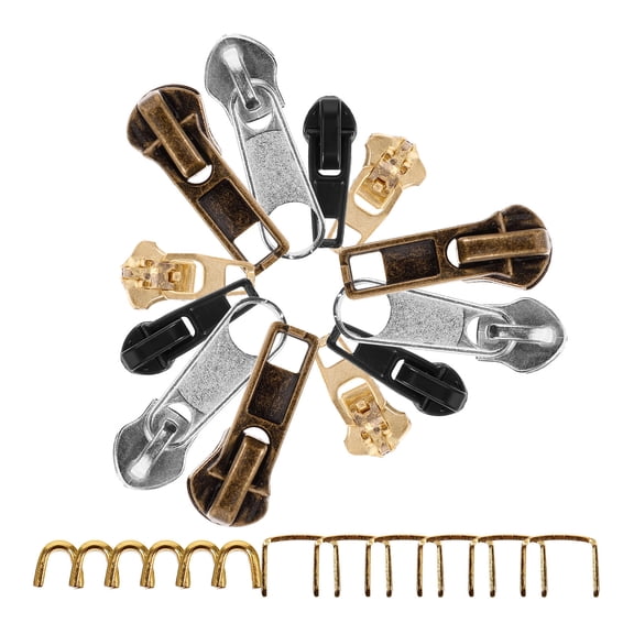 SWETRACE 1 Set Heavy Duty Zipper Repair Kit Assorted Color for General Users