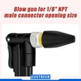 thumbnail image 4 of LIANXUE 20Pcs Air Blower Tip Black Rubber Tip Air Nozzle Air Tool For Air Nozzle Tip Blow Tool Automotive Car Vehicle Accessory, 4 of 9