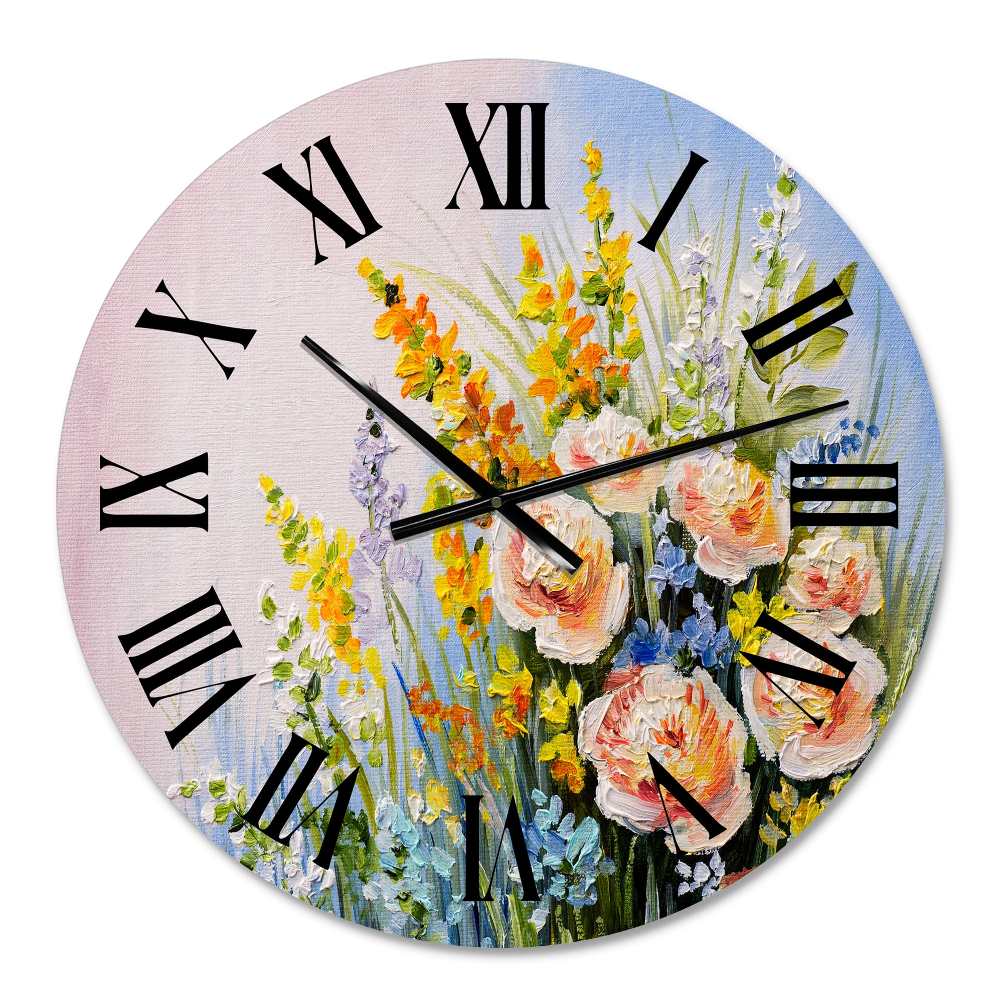 Designart 1 in Quartz Traditional Wall Clock