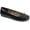 Black Stretch Pat, variant on Women's Pleaser Pink Label Anna 01 Ballet Flat