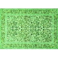 thumbnail image 1 of Ahgly Company Indoor Rectangle Persian Green Traditional Area Rugs, 2' x 4', 1 of 1