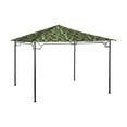 thumbnail image 1 of Garden Winds Replacement Canopy Top Cover for the Living Accents Gazebo -Standard 350 - Camo Green, 1 of 8