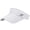 White, variant on MIASHUI Summer Sun Hat Mesh Open Top Cap Outdoor Adjustable Visor Cap for Sports Running Quick-Dry Light Gray