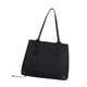 thumbnail image 2 of Bolso de mano sencillo con compartimentos, bolso de hombro para exteriores, viajes y oficina. Negro, 2 of 7
