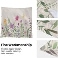 thumbnail image 6 of Spring Pillow Covers 16 X 16 Inch Set of 2, Farmhouse Flower Plant Throw Pillow Covers Outdoor Spring Rustic Decorative Cushion Case for Couch Home Sofa Living Room, 6 of 6