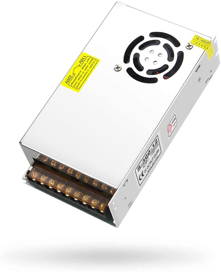 SHNITPWR 12V DC Power Supply 25A 300W Switching Power Supply