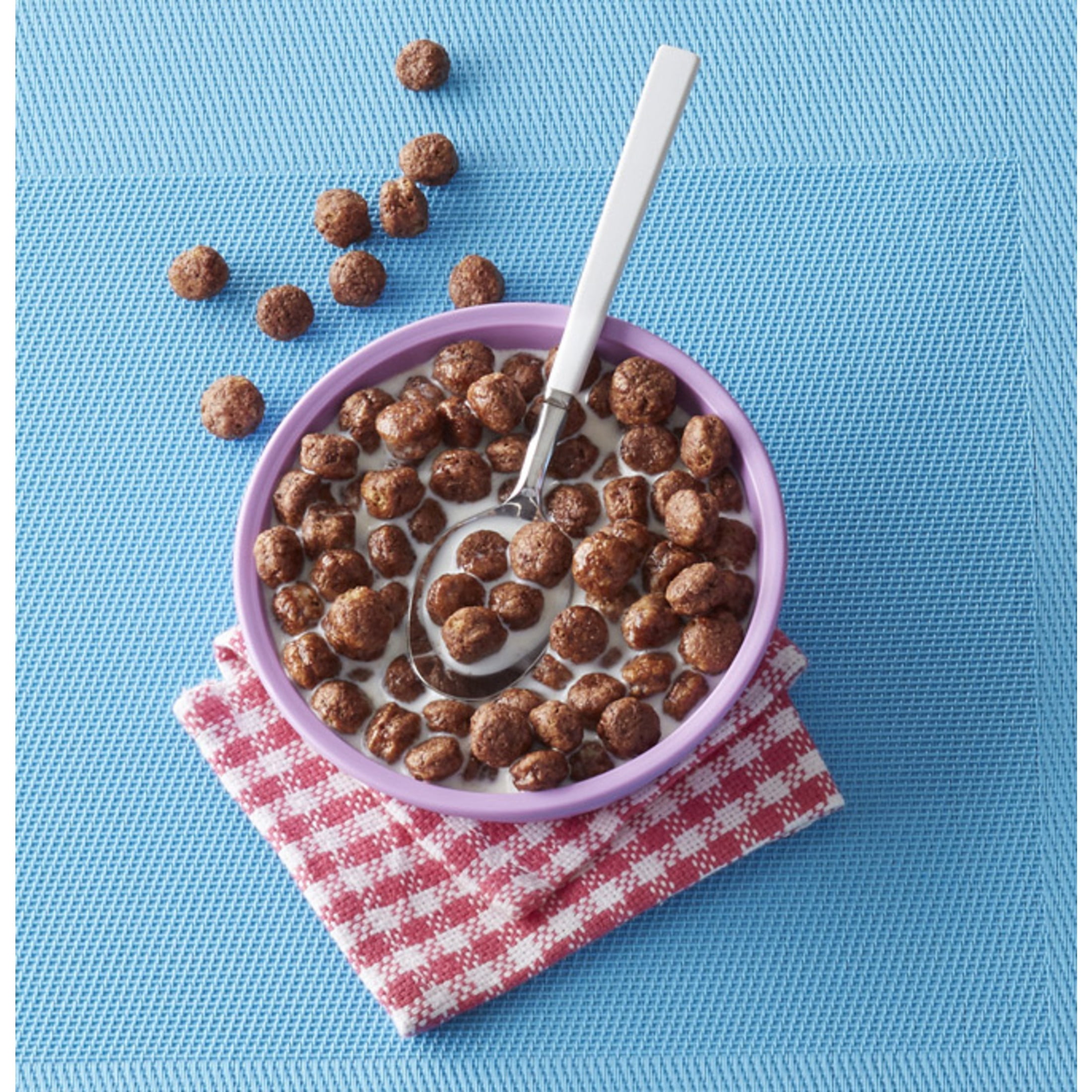 Malt-O-Meal Coco Roos Breakfast Cereal, Crunchy Chocolate Puffs, 48 oz Resealable Bag