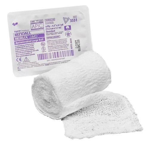 Kerlix Large Sterile Dressing Roll, 6 ply