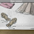 thumbnail image 6 of Ambesonne Heels and Dresses Place Mats Set of 4, Summer Theme, Standard Size, Multicolor, 6 of 6