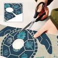 thumbnail image 7 of Turtle Retro Sink Splash Guard Faucet 30x5.4in Drying Mat Drying Mat Absorbent Pad for Bathroom Kitchen 1PCS, 7 of 7