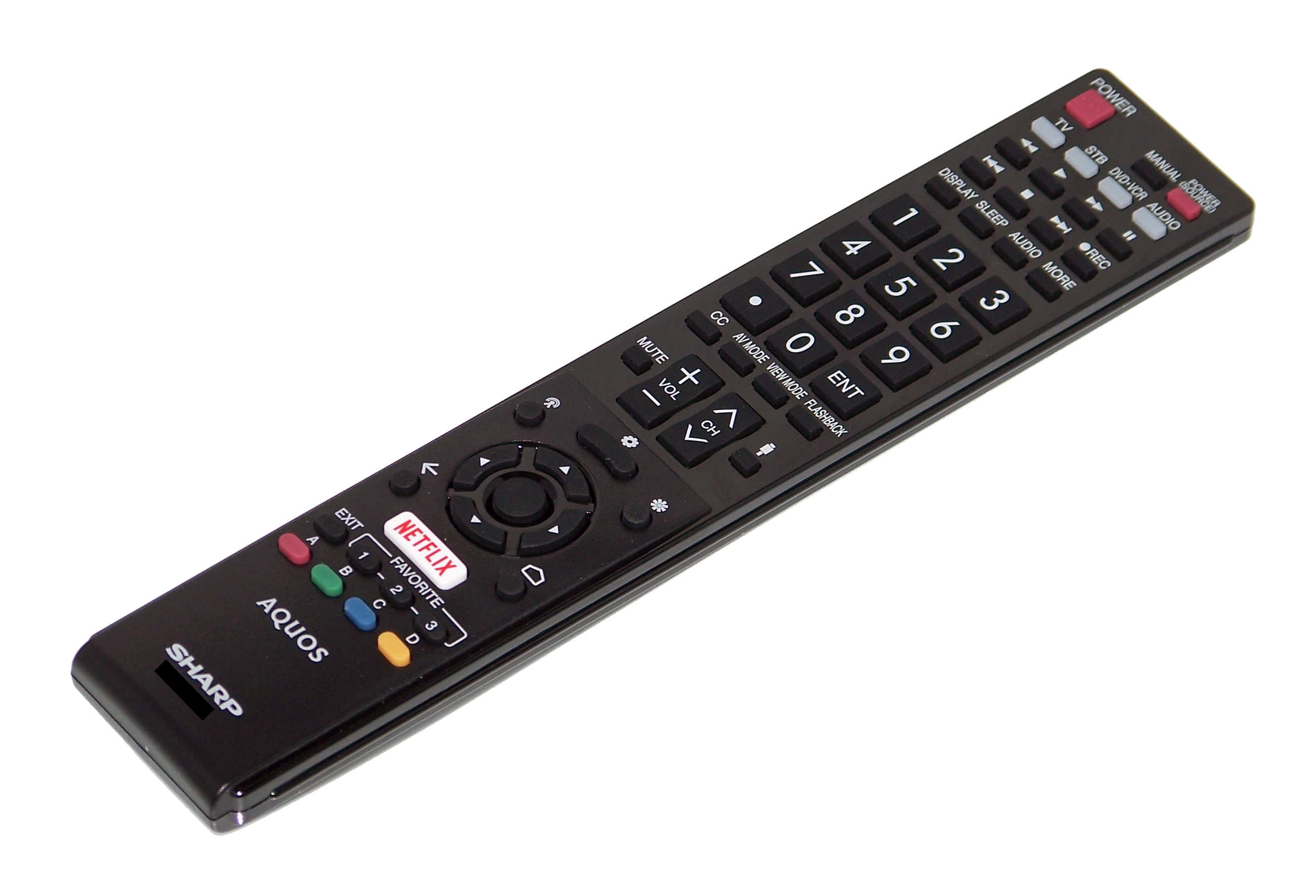 LC-70UC30 LC-70UH30U LC70UH30U LC70UH30 LC-70UH30 Sharp OEM Remote Control Originally Shipped with LC70UC30 