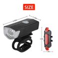thumbnail image 3 of Linterna para bicicleta, luz para bicicleta, recargable por USB, baliza trasera para ciclismo, 3 of 4