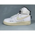 thumbnail image 1 of Ni-k-e Air Force 1 High Utility Retro White Black Cream AJ7311-100 Women's 9.5, 1 of 6
