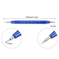 thumbnail image 2 of Uxcell Watch Spring Bar Tool Double Tips Watch Spring Link Pin Removal Tool with Metric Scale for Watch Repair, Blue, 2 of 4