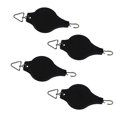 thumbnail image 1 of Pack of 4 Black Plant Pulley for Hanging Flower Pots Birds Feeder, 1 of 3