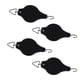 thumbnail image 1 of Paquete de 4 poleas negras para plantas colgantes, macetas, comedero para pájaros, 1 of 3