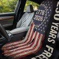 thumbnail image 3 of Bulopur Patriotic Front Car Seat Cover Towel for Men 250th Birthday of Freedom Foldable Car Seat Protector with Storage Bag for Summer Holiday Decorative Fit SUV Sedan Truck 1pcs, 3 of 7